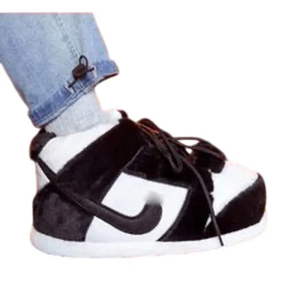 Air Jordan 1 Retro High OG Panda UNISEX Plush Slippers