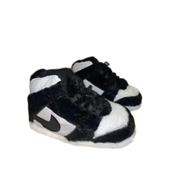 Air Jordan 1 Retro High OG Panda UNISEX Plush Slippers