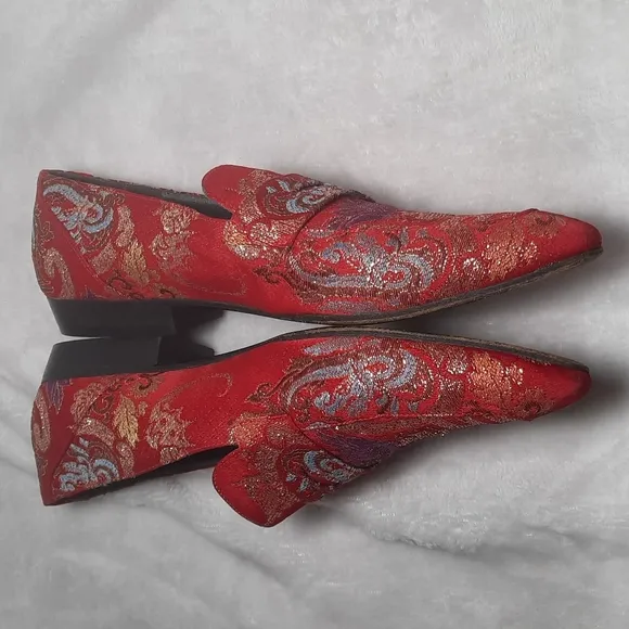 Alberta Ferretti multicolor loafers Size 35, US 5
