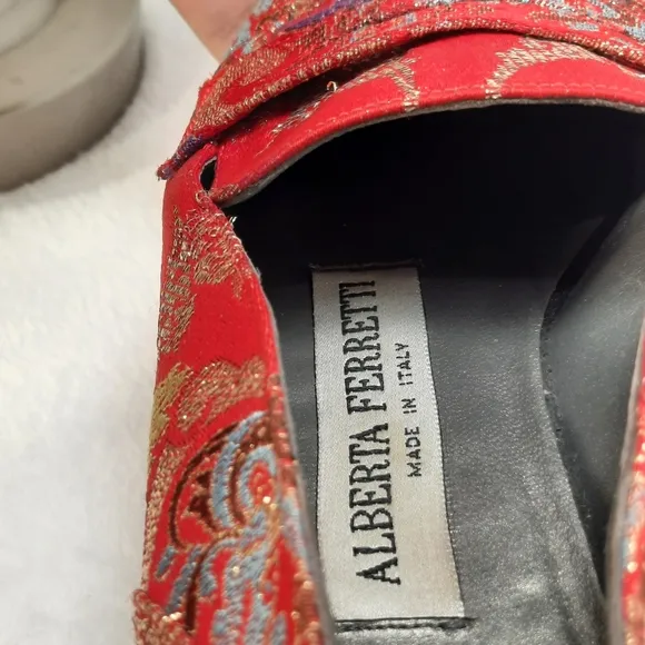 Alberta Ferretti multicolor loafers Size 35, US 5