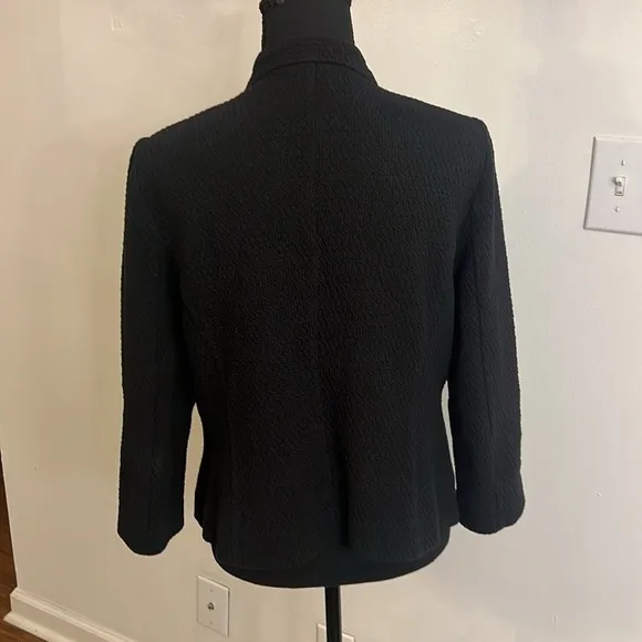 Alfani Cotton Plus Size Open Jacket/Blazer W/Zip Pockets, Sz. 14.