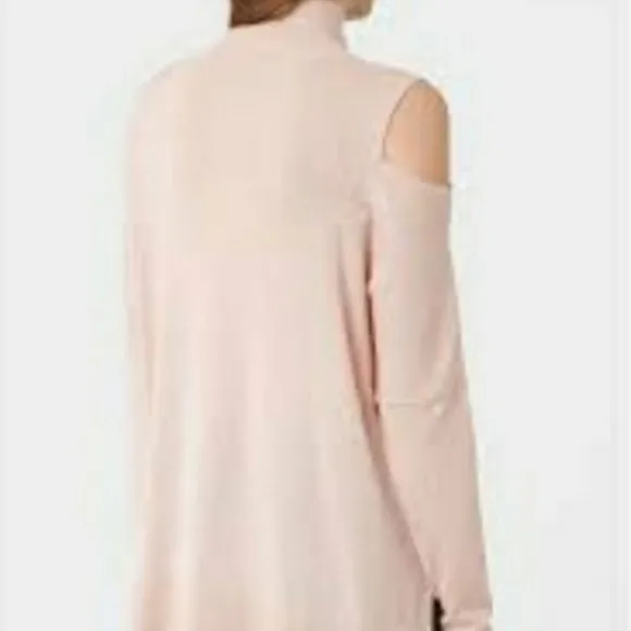 All Saints Cecily Jumper Embrace Shoulder Cut Out Turtleneck Long-Sleeve Size XS