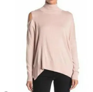 All Saints Cecily Jumper Embrace Shoulder Cut Out Turtleneck Long-Sleeve Size XS