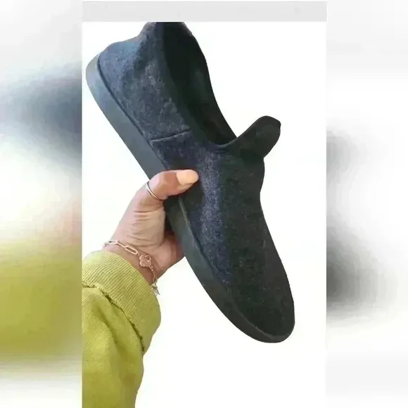 Allbirds Mens Gray Wool Lounger Loafers 12
