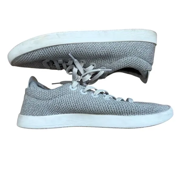Allbirds Men's Tree Pipers Luna Gray Mesh Fabric Sneakers Size 10 Casual