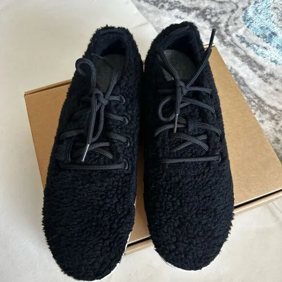 Allbirds Wool Runner Fluff Natural Black Size M11 Sneakers Running Athletic NIB