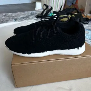 Allbirds Wool Runner Fluff Natural Black Size M11 Sneakers Running Athletic NIB