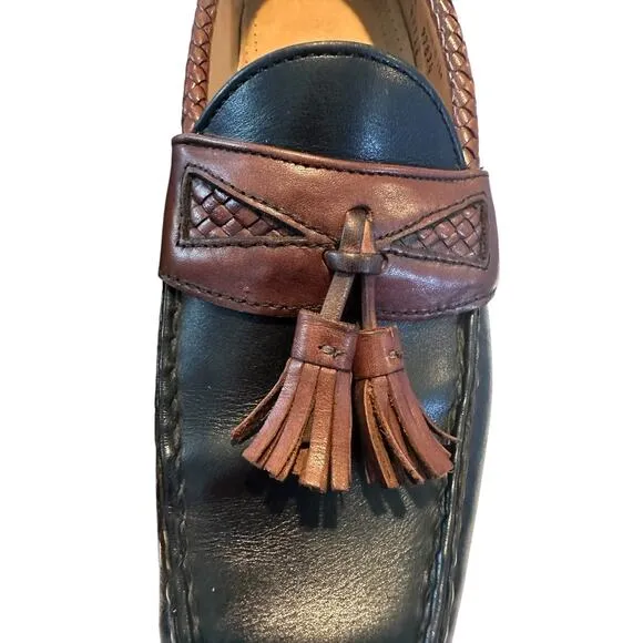 Allen Edmonds Maxfield Leather Penny Loafer Men's Size 10 AA Black Brown USA