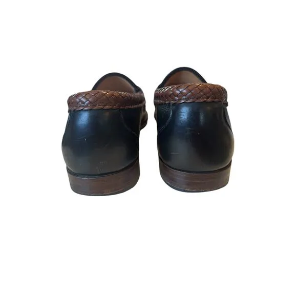Allen Edmonds Maxfield Leather Penny Loafer Men's Size 10 AA Black Brown USA