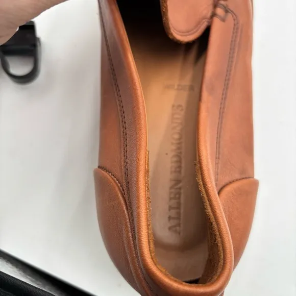 Allen Edmonds Men’s 9.5 Brown Leather Wilder Venetian Loafers
