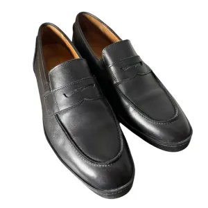 Allen Edmonds RANDOLPH Men's Slip-On Penny Loafers 10.5 D Black Dress Shoes EUC