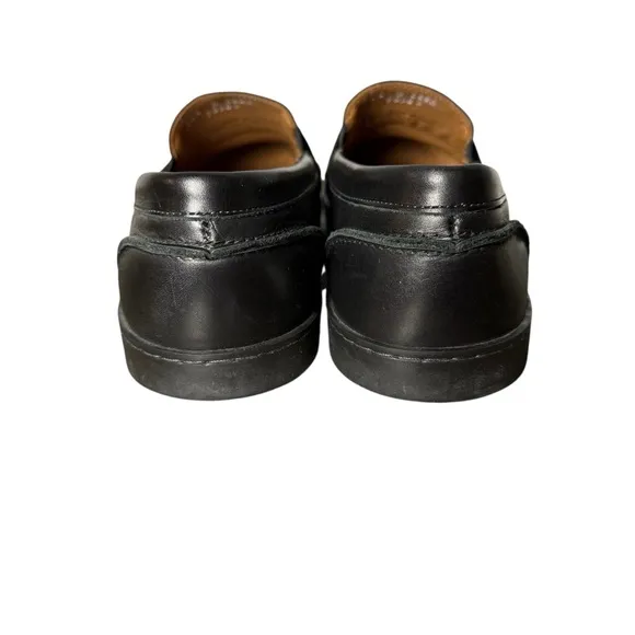 Allen Edmonds RANDOLPH Men's Slip-On Penny Loafers 10.5 D Black Dress Shoes EUC