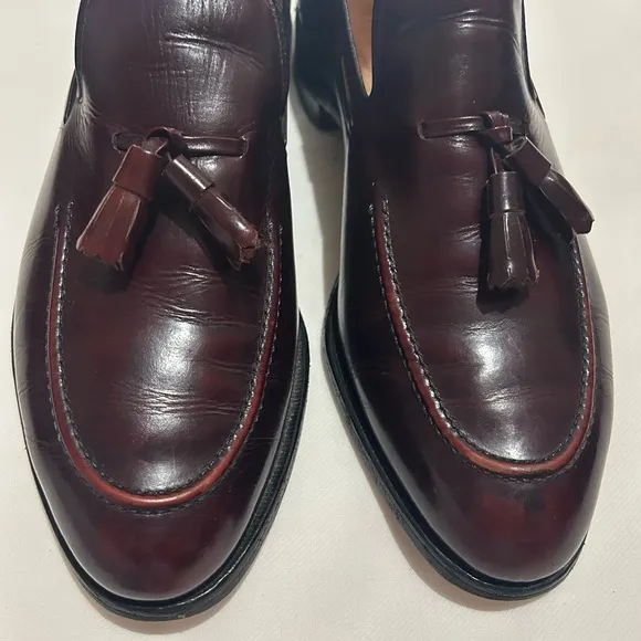Allen Edmonds Saratoga tassel loafers