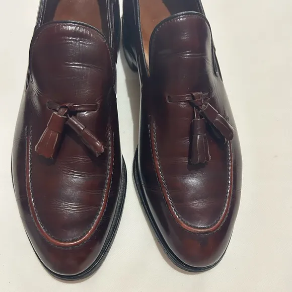 Allen Edmonds Saratoga tassel loafers