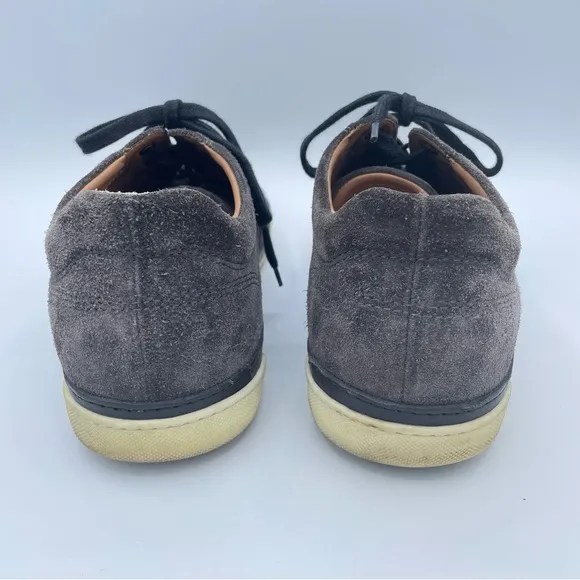 Allen Edmonds Suede Sneakers 10 1/2 Gray