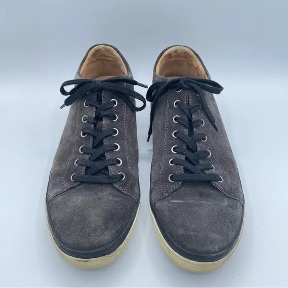 Allen Edmonds Suede Sneakers 10 1/2 Gray