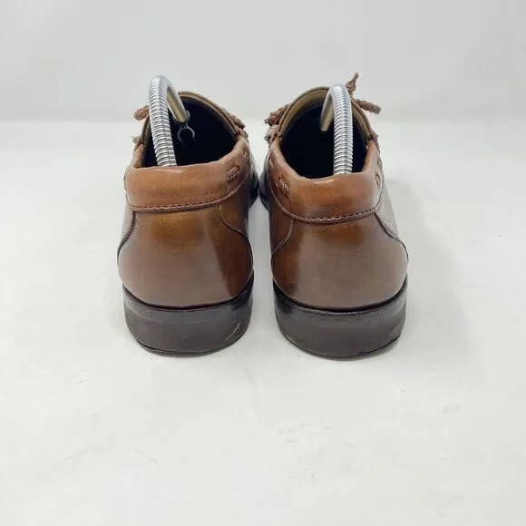 Allen Edmonds Woodstock Men’s Sz 10.5 A Brown Leather Kiltie Loafers Dress Shoes