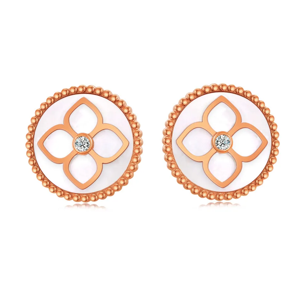 Ameera / Set Pearl Rose Gold