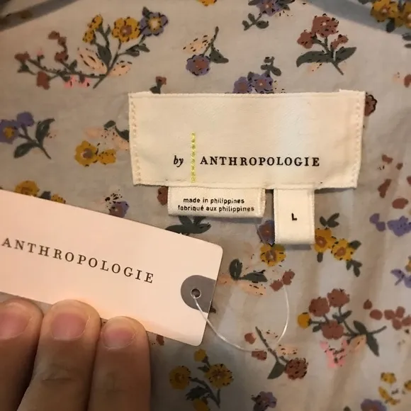 Anthropologie Catelyn Color blocked Utility Jacket