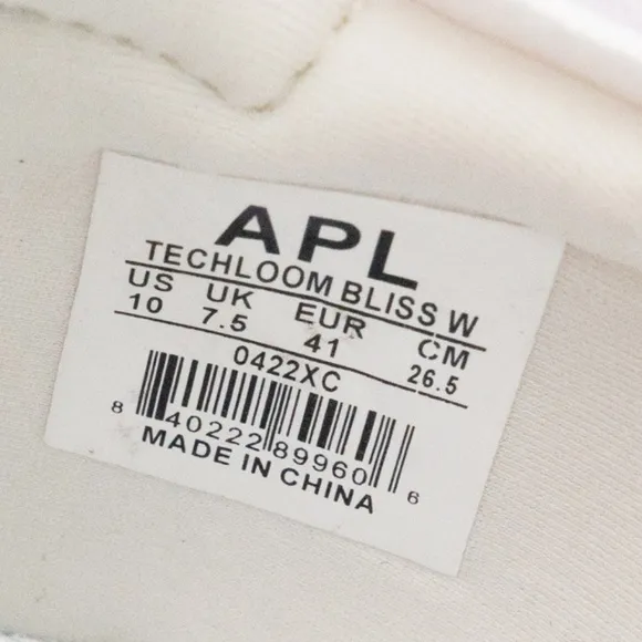 APL. New! Women's Tech Loom Bliss Sneakers.