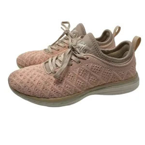 APL Techloom Phantom Blush Cream Lightweight Sneakers Size 6