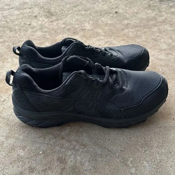 ASICS Venture 9 Trail Running Sneakers Men’s Size 11.5 Black