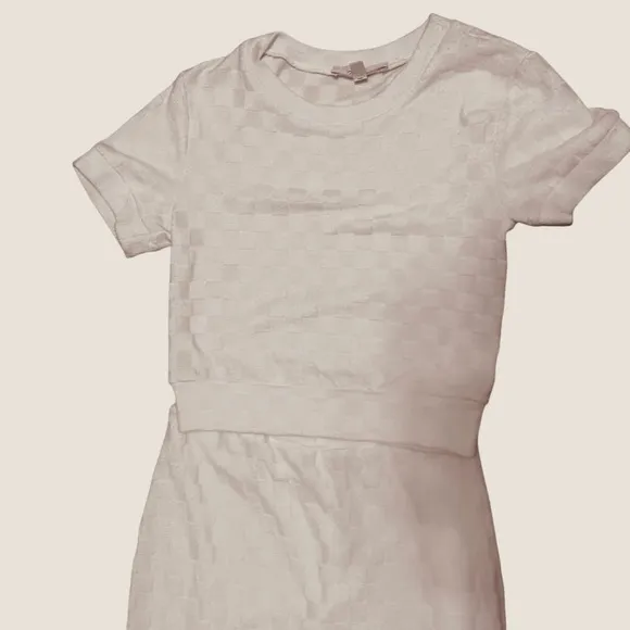 Atelier Kirious White Knit Dress
