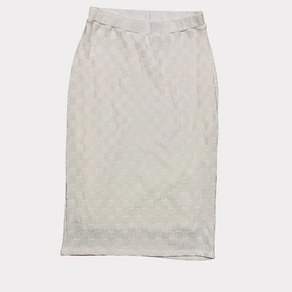 Atelier Kirious White Knit Dress
