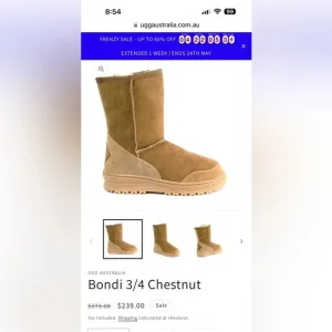 Australian Ugg boots tan size women’s 9 authentic original from Australia not US