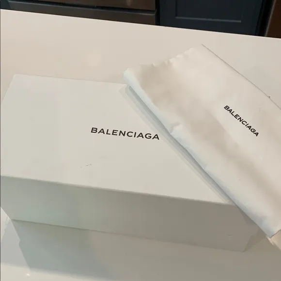 Balenciaga Blue Slides
