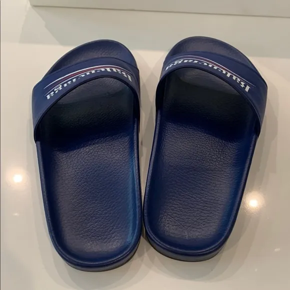 Balenciaga Blue Slides