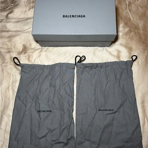 Balenciaga Mint Green Slides