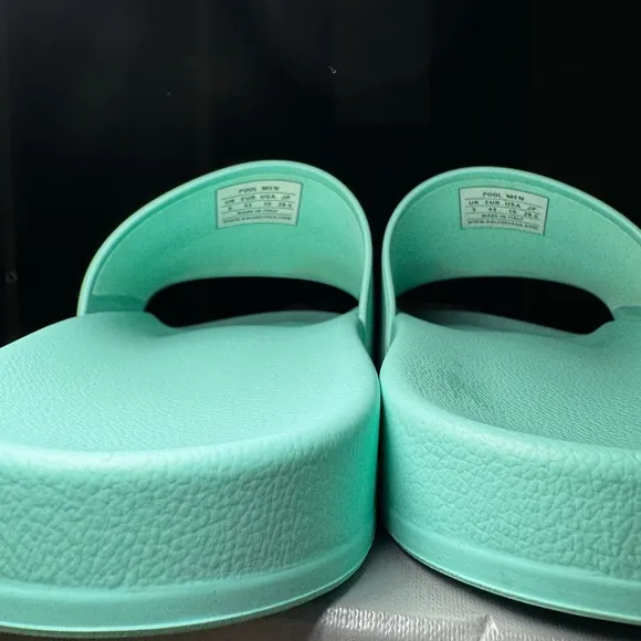 Balenciaga Mint Green Slides