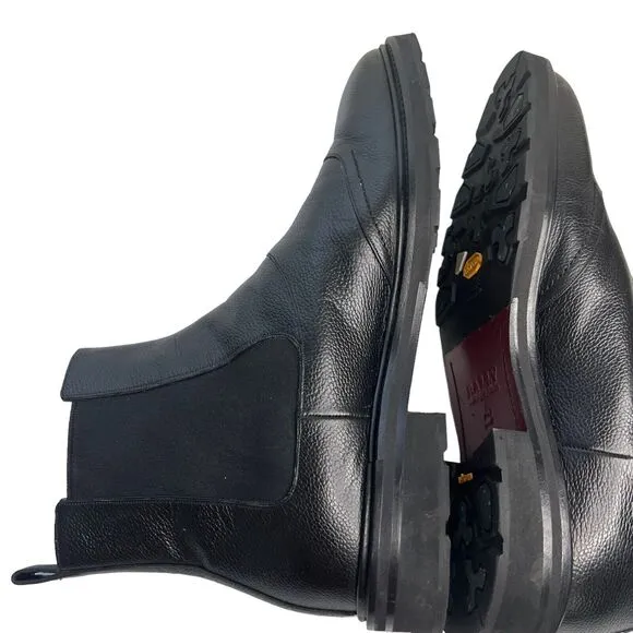 Bally Switzerland Mikelin Ankle Boots Arctic Grip Sole Size EU 7F / US 8EEE