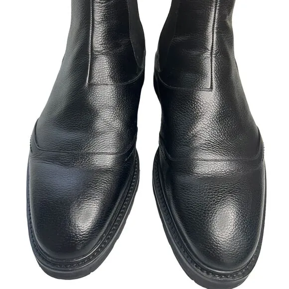 Bally Switzerland Mikelin Ankle Boots Arctic Grip Sole Size EU 7F / US 8EEE