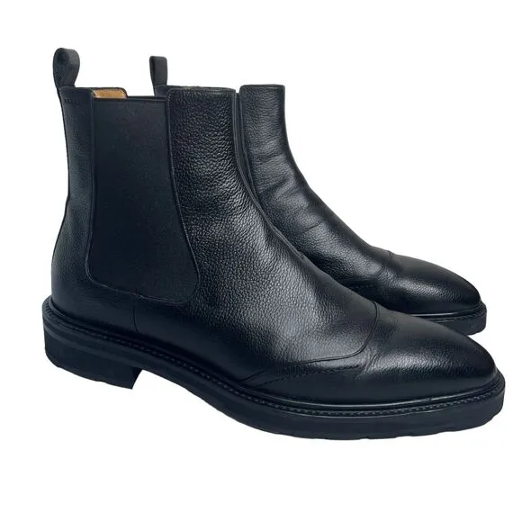 Bally Switzerland Mikelin Ankle Boots Arctic Grip Sole Size EU 7F / US 8EEE