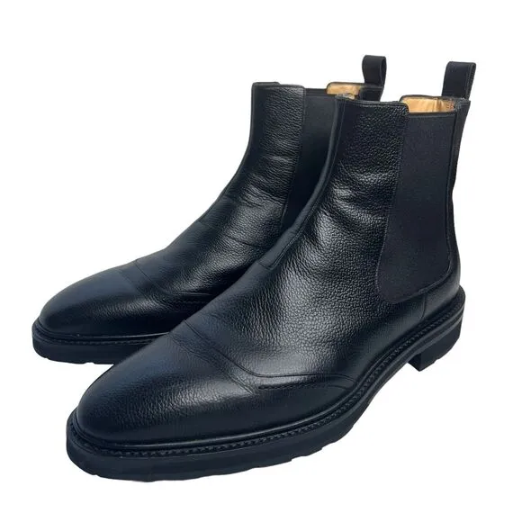 Bally Switzerland Mikelin Ankle Boots Arctic Grip Sole Size EU 7F / US 8EEE