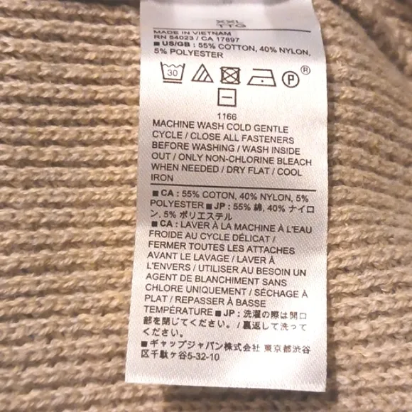 Banana Republic Men's &quot;Taupe/Beige&quot; Crewneck Sweater in Size XXL (NWT)