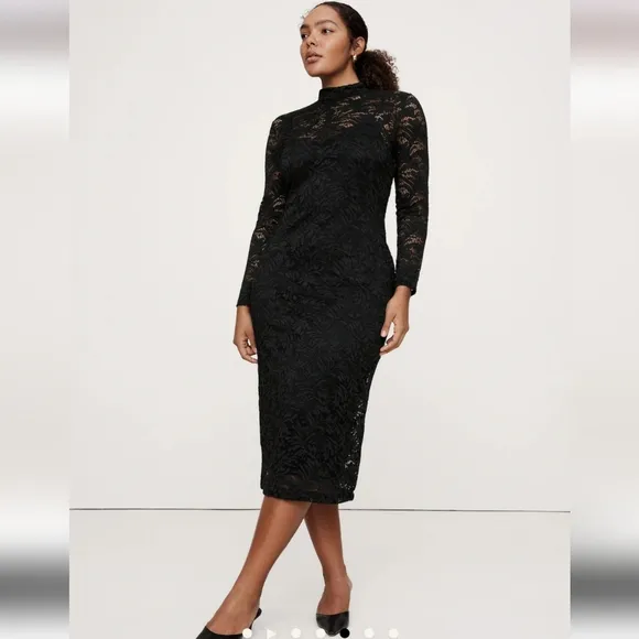Banana Republic NWTs Midi Lace Dress
