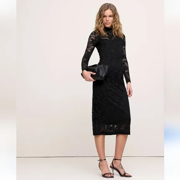 Banana Republic NWTs Midi Lace Dress