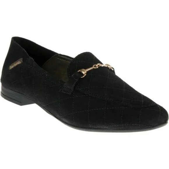 Barbour women Esme Loafer, women shoes, comfort shoes 7 black