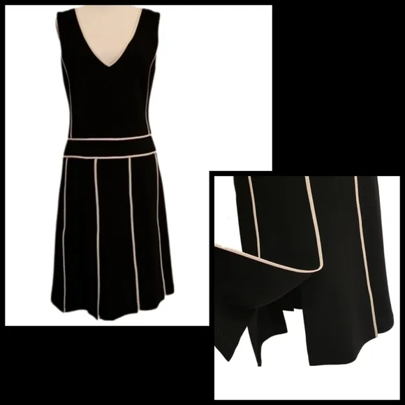 BCBGMaxAzria V-Neck Sheath Dress