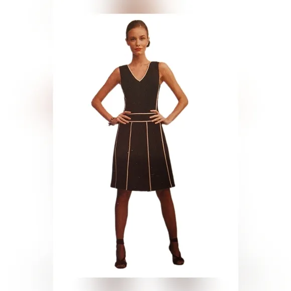 BCBGMaxAzria V-Neck Sheath Dress