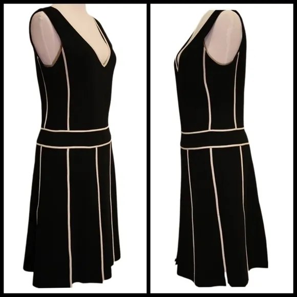 BCBGMaxAzria V-Neck Sheath Dress