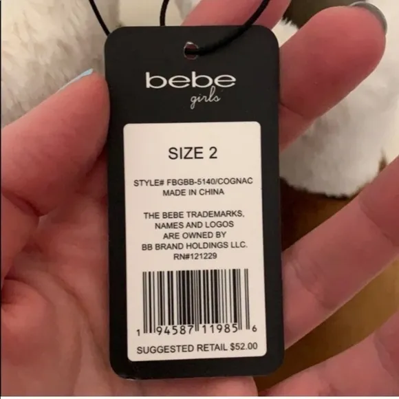 Bebe Kids Faux Fur Linder Winter Boots