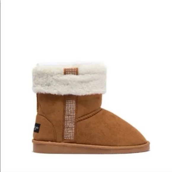 Bebe Kids Faux Fur Linder Winter Boots