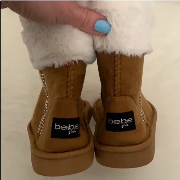 Bebe Kids Faux Fur Linder Winter Boots