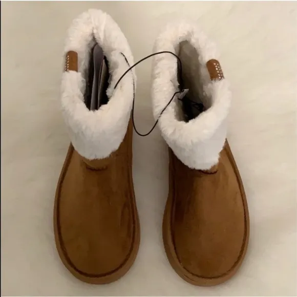 Bebe Kids Faux Fur Linder Winter Boots