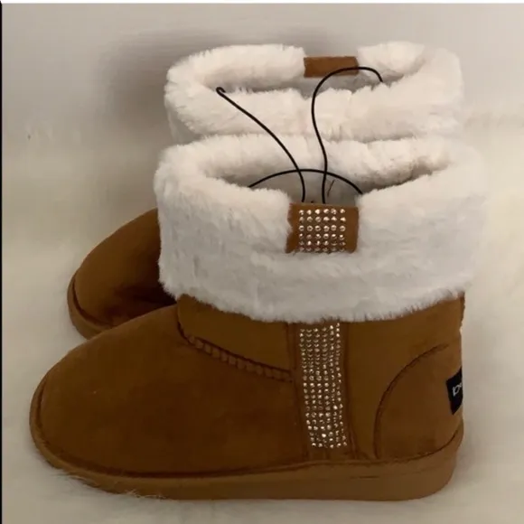 Bebe Kids Faux Fur Linder Winter Boots