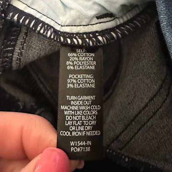 Betabrand Boot-Cut 4-Pocket Betabrand Yoga Denim Jean Indigo Wash Sz S